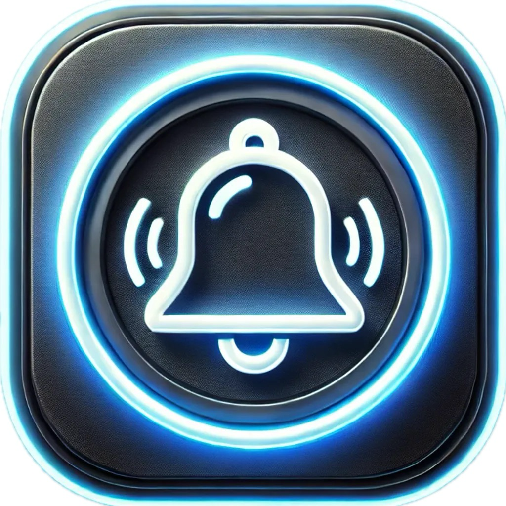 TapToRing digital doorbell app icon showing a smart doorbell interface on mobile phone
